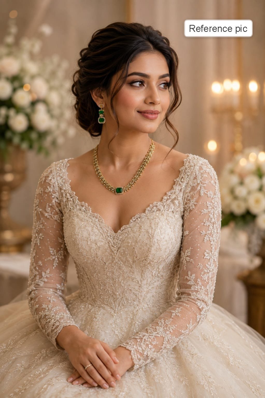 WhatsApp Image 2026-08-21 at 10.23.51 AM Premium & Designer Wear Neck Piece with Earring Set - Image 1