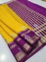 Elite Banaras Warm Silk with Beautiful Colour Combos - Image 2