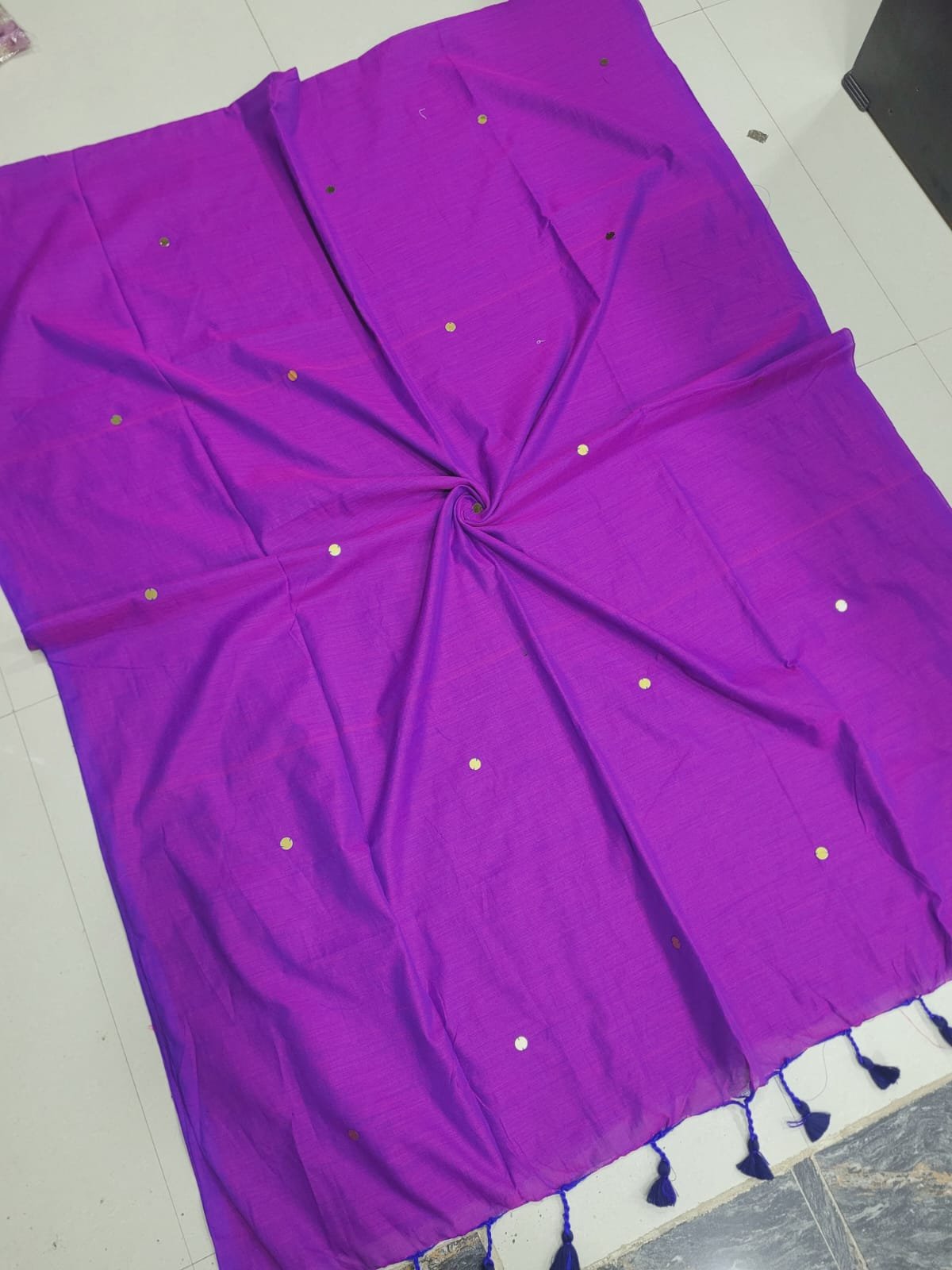 WhatsApp Image 2026-08-24 at 3.34.09 PM Kadhi Cotton Sarees with Gini Work - Image 1