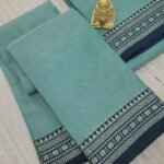 Authentic Narayanpet Cotton Sarees ( Small Border )