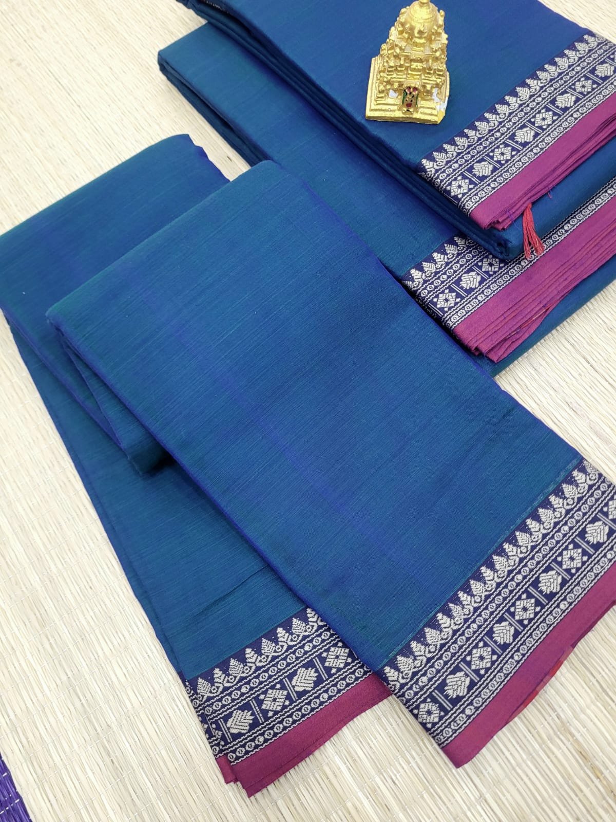WhatsApp Image 2026-08-28 at 12.26.15 PM Authentic Narayanpet Cotton Sarees ( Small Border ) - Image 1