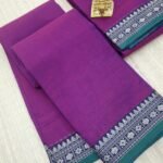 Authentic Narayanpet Cotton Sarees ( Small Border )