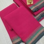 Authentic Narayanpet Cotton Sarees ( Small Border )