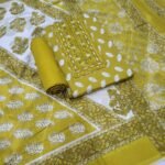 Branded Cotton Salwar Materials (Unstitched 3pcs)