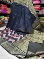 Elite Banaras Warm Silk with Beautiful Colour Combos - Image 4