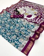 Traditional Mangalagiri Cotton Saree - Image 2