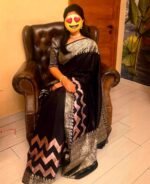 Elite Banaras Warm Silk with Beautiful Colour Combos - Image 5
