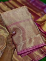 JYOTHIKA MAM INSPIRED BANARASI TISSUE SILK SAREES - Image 3