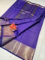 Handloom Mangalagiri silk Saree - Image 2