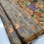 Premium Kalamkari Tussar silk