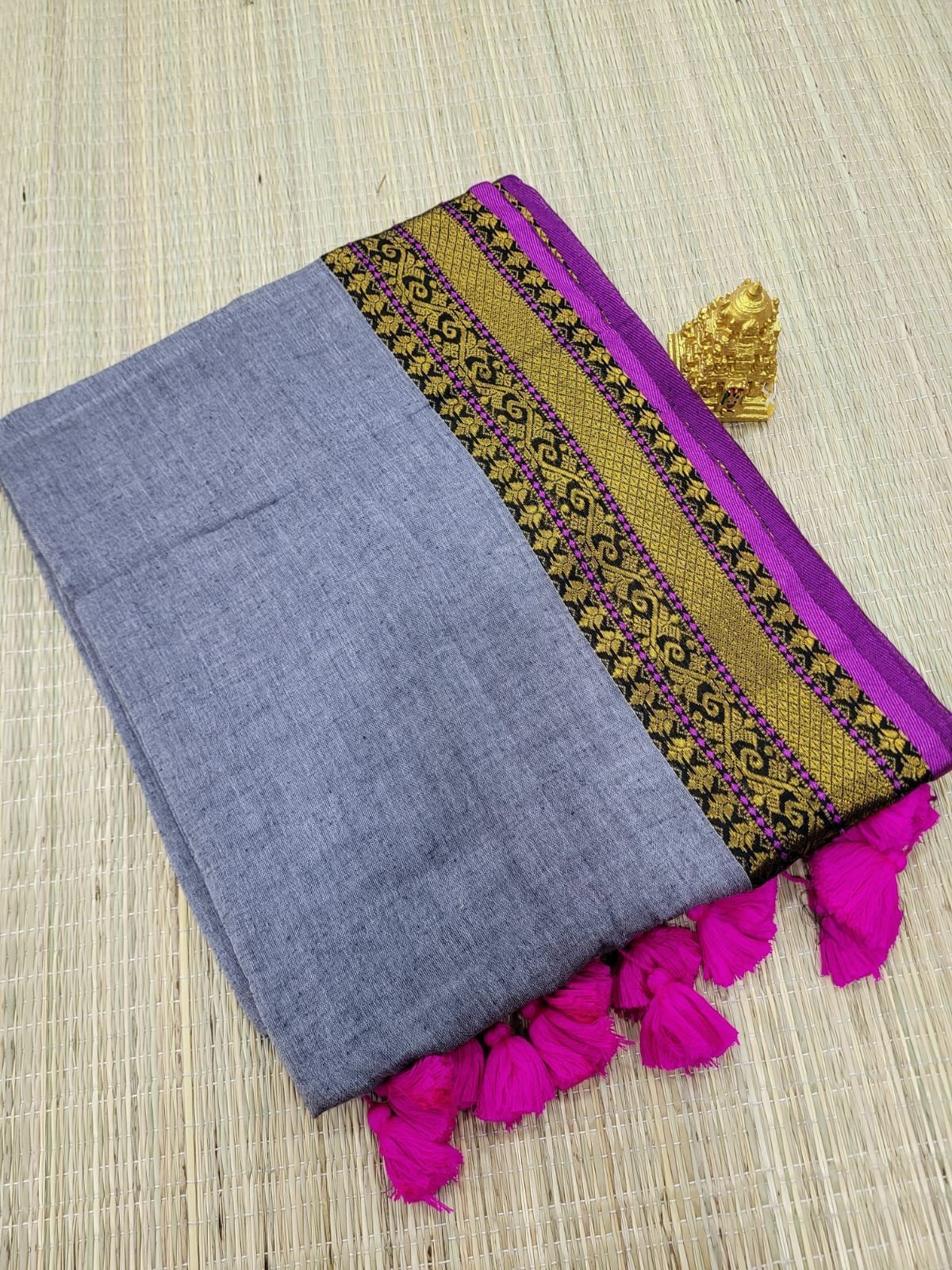 1005176749.jpg Premium Mul Cotton Sarees - Image 1