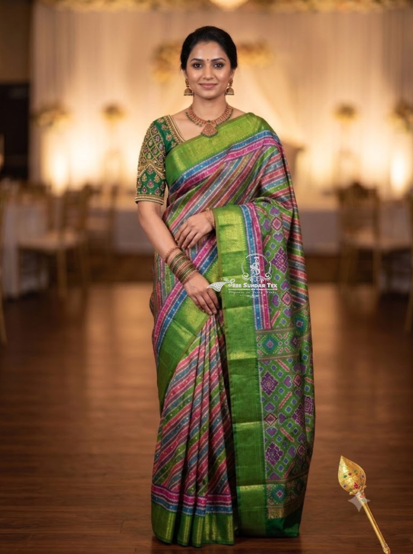 1005218301-1.jpg Patola Silk Sarees - Image 1