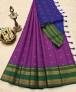 Premium Aarna Soft Silk Saree - Image 4