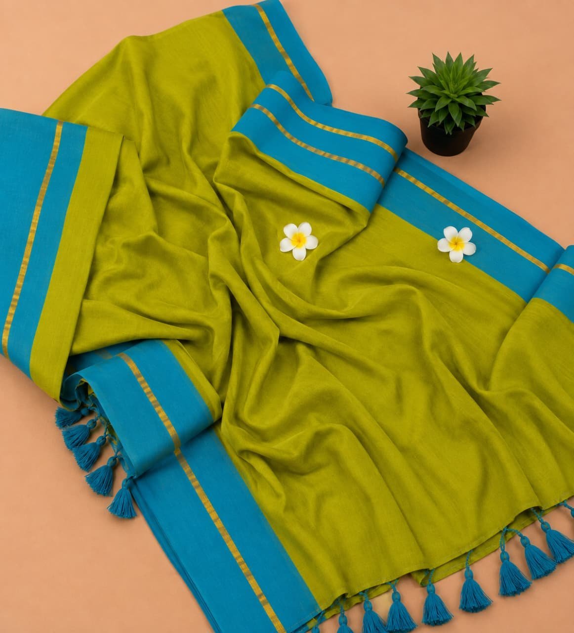 1005254363.jpg Premium Mul Cotton Sarees - Image 1