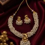 Premium & Designer Wear Neck Piece with Earring Set