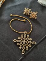 Premium Kolam AD pendant jewel Set