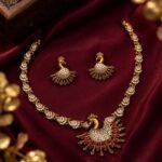 Premium & Designer Wear Neck Piece with Earring Set