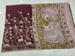 Authentic Kalamkari Cotton Sarees - Image 3