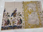 Authentic Kalamkari Cotton Sarees - Image 3