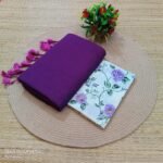 Kadhi Cotton Saree+Blouse Combo