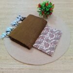 Kadhi Cotton Saree+Blouse Combo
