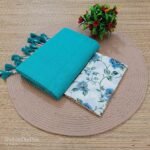 Kadhi Cotton Saree+Blouse Combo