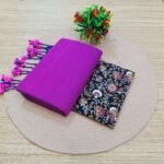Kadhi Cotton Saree+Blouse Combo