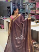 Premium Uppada Checks Cotton Silk Sarees