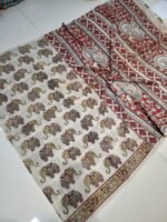 Pure Kalamkari soft Cotton Sarees - Image 2
