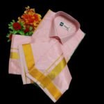 Men’s Wear: Pattu Shirt and Dothi Combo set