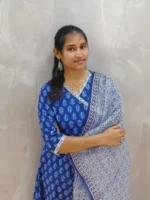 Trendy Soft Cotton Anarkali Salwar (3P Set)- Office Wear - Image 3