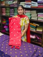 Love Embroidery Khadi Cotton Sarees - Image 3