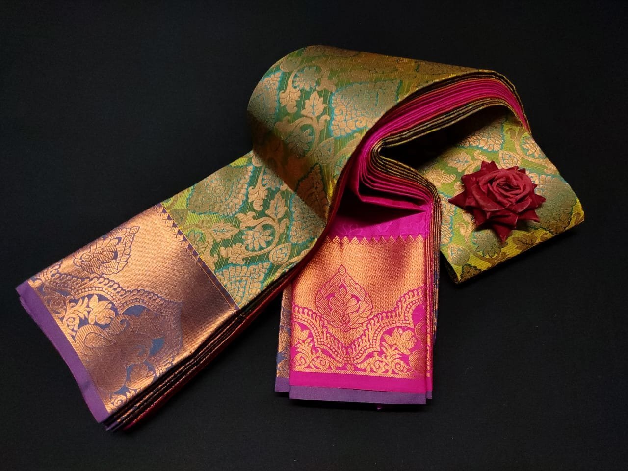 WhatsApp-Image-2025-01-01-at-11.26.08-AM-1.jpeg Elite varamahalakshmi type wedding Silk sarees - Image 1