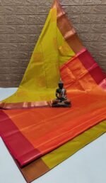 Soft Silk Sarees With Kanchi border - Image 2