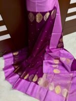 Elite Banaras Warm Silk with Beautiful Colour Combos - Image 2