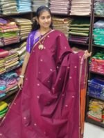 Maheswari Silk Cotton Sarees - Image 3