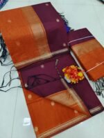Maheswari Silk Cotton Sarees - Image 2
