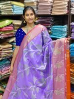 PREMIUM CHANDERI POCHAMPALLY SAREES - Image 3