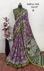 Traditional Mangalagiri Cotton Saree
