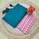 Kadhi Cotton Saree+Blouse Combo