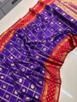 Elite Banaras kanchi pattu sarees - Image 3