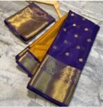 Banaras Katan softsilk Saree - Image 2