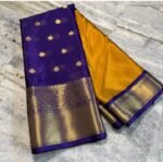 Banaras Katan softsilk Saree - Image 4
