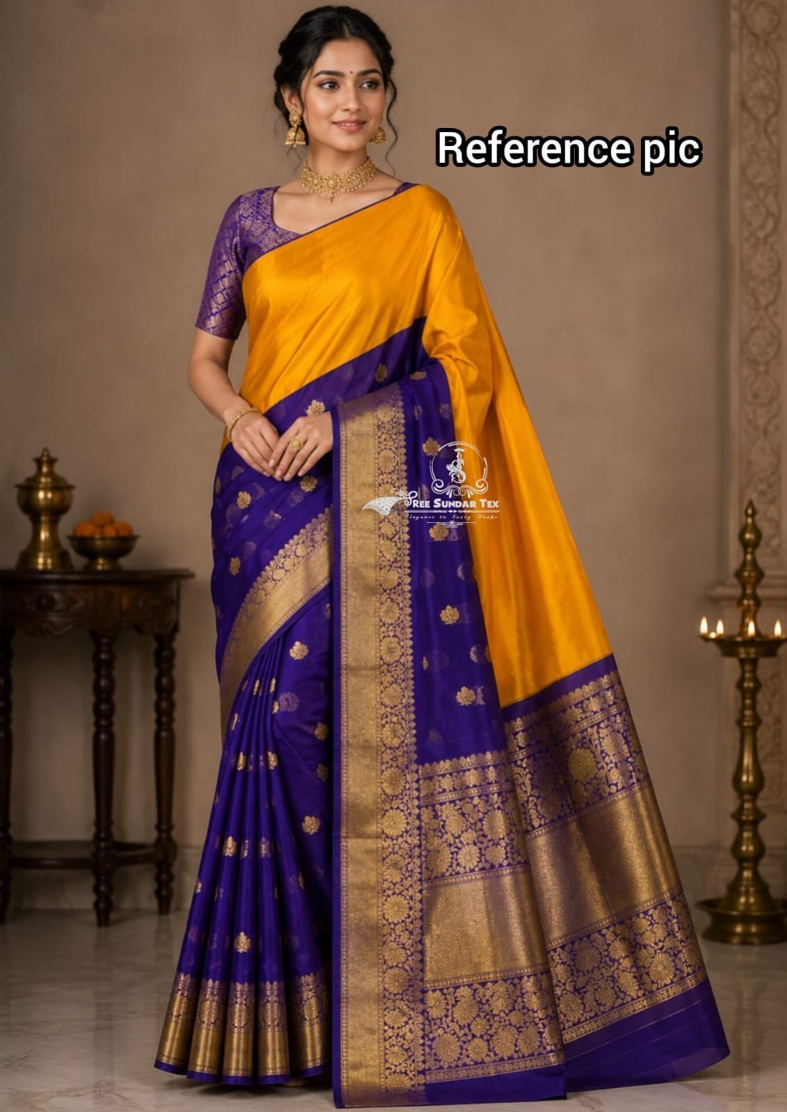 WhatsApp-Image-2026-07-29-at-5.44.23-PM-2.jpeg Banaras Katan softsilk Saree - Image 1