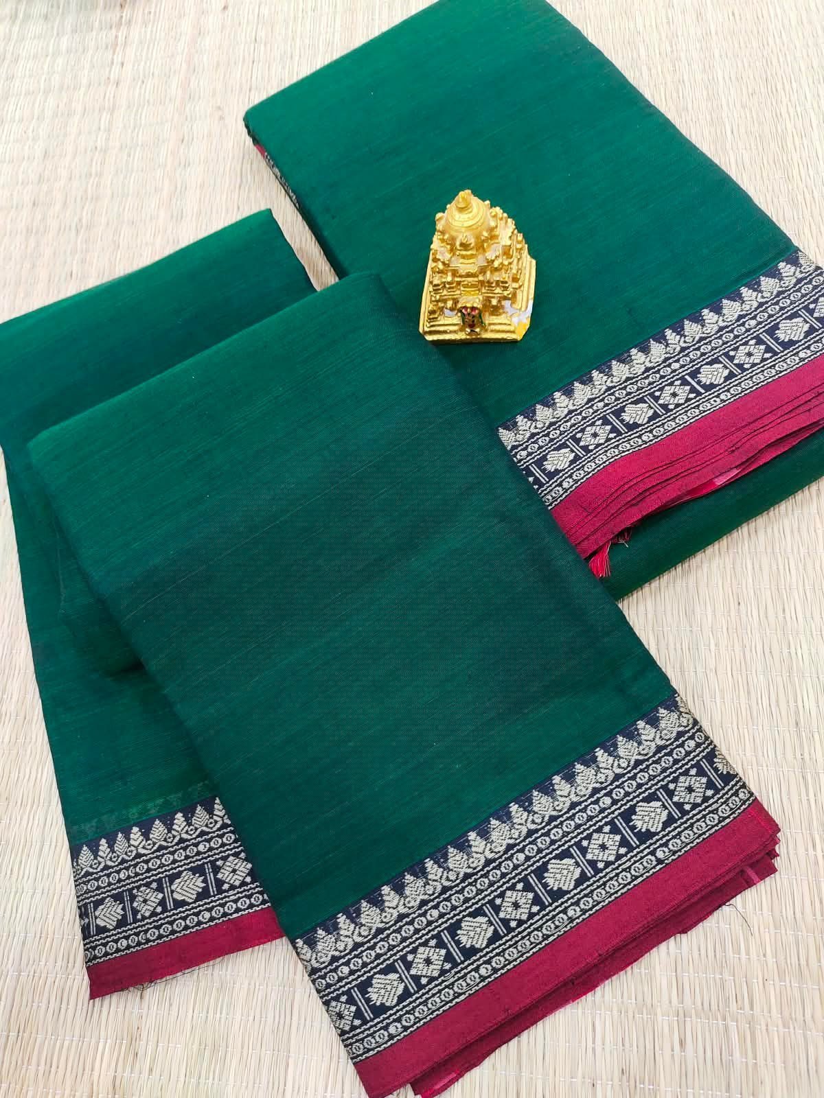 WhatsApp-Image-2026-08-28-at-12.45.26-PM.jpeg Authentic Narayanpet Cotton Sarees ( Small Border ) - Image 1