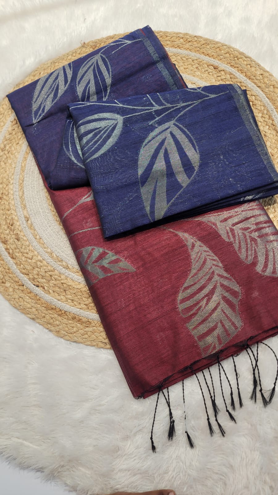 WhatsApp Image 2026-09-21 at 1.08.08 PM (1) JUTE SILK SAREES - Image 1