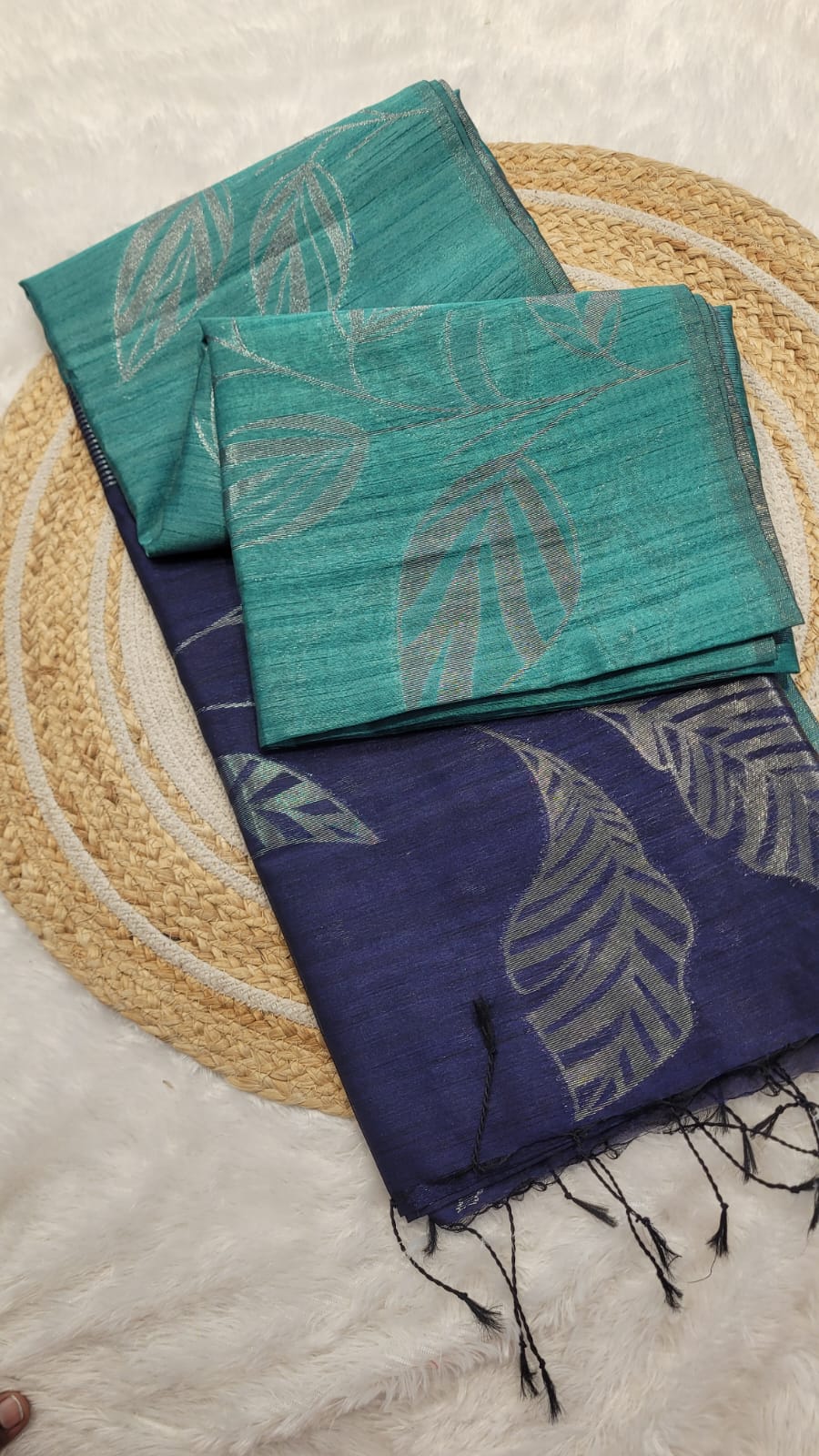 WhatsApp Image 2026-09-21 at 1.08.08 PM JUTE SILK SAREES - Image 1