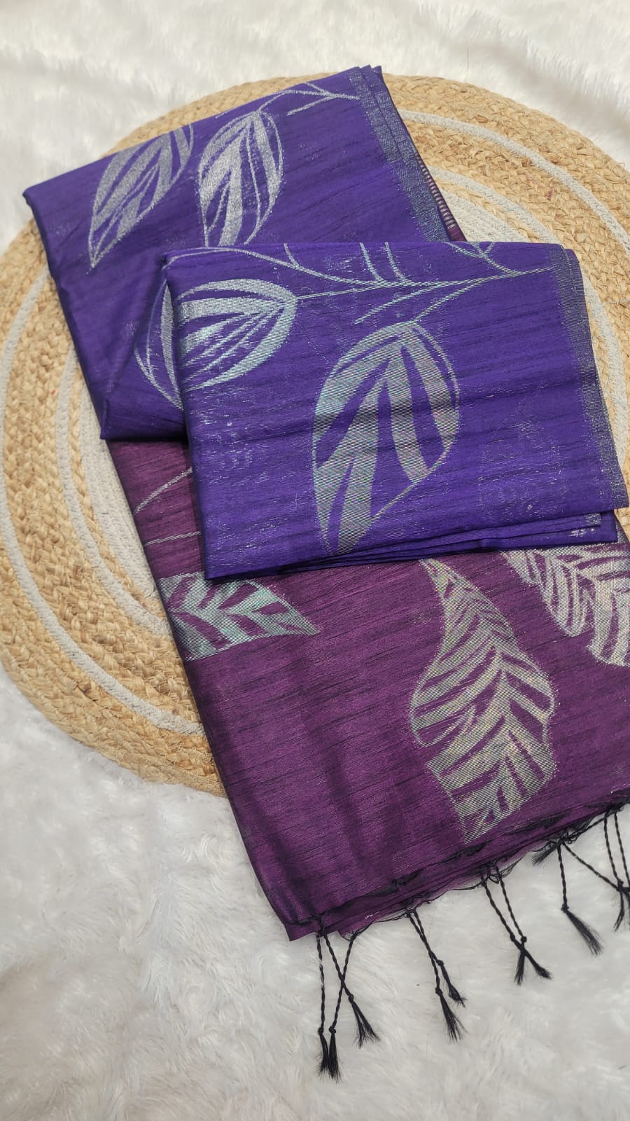 WhatsApp Image 2026-09-21 at 1.08.09 PM (1) JUTE SILK SAREES - Image 1