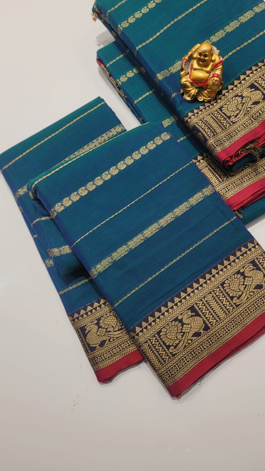 WhatsApp Image 2026-09-21 at 10.29.21 AM (2) Authentic Narayanpet Cotton Sarees - Image 1